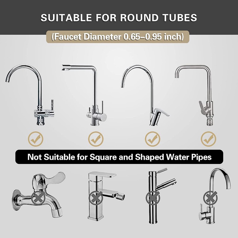 BlackColor Faucet Storage Rack Shower Caddy For Kitchen And Bathroom Stainless Steel