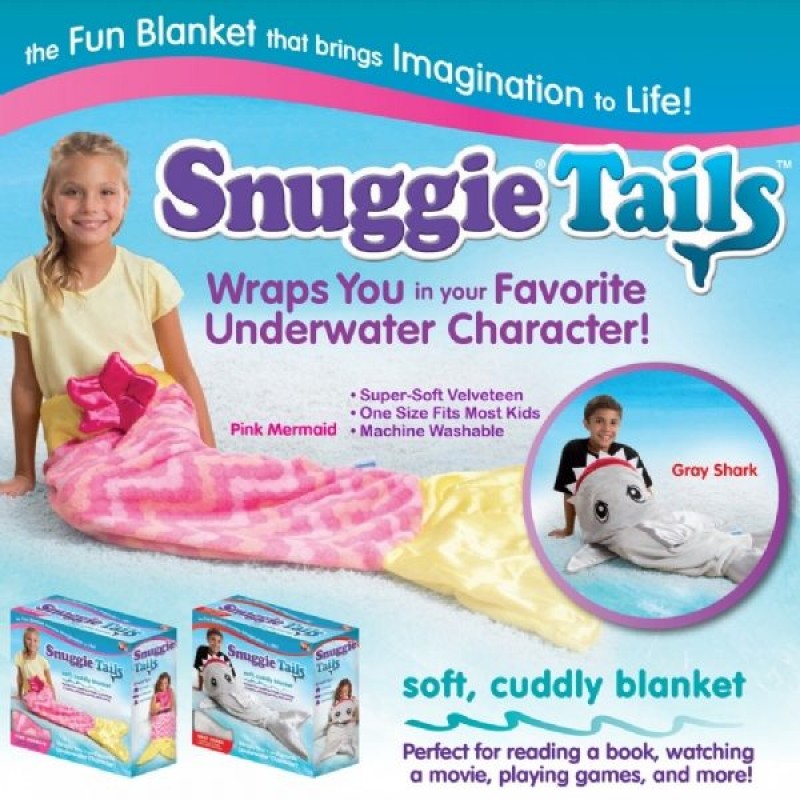 Snuggie Tails Soft, Cuddly Blanket