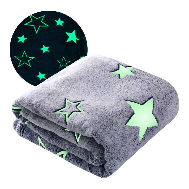 New Glow In The Dark Throw Blanket For Kids