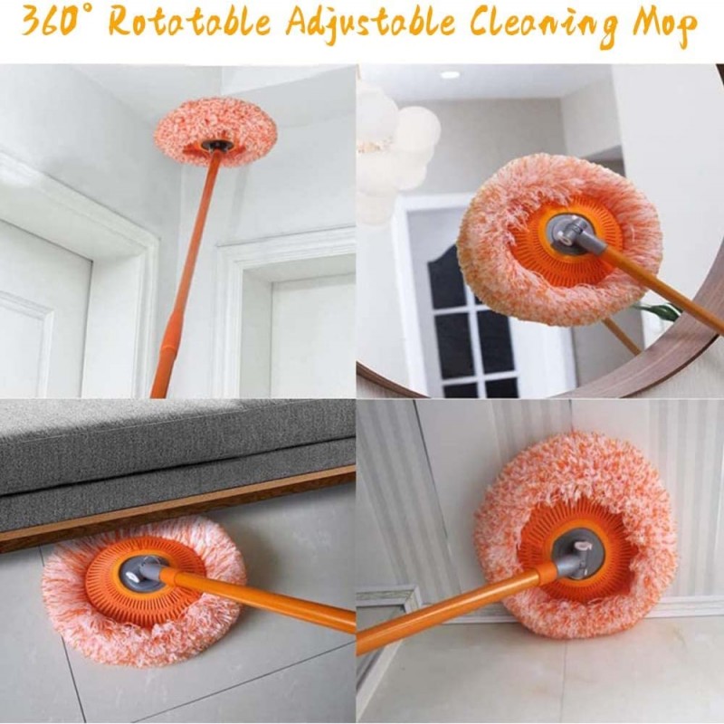 Buy Rotatable 360° Adjustable Cleaning Mop, Extendable Wall Cleaning