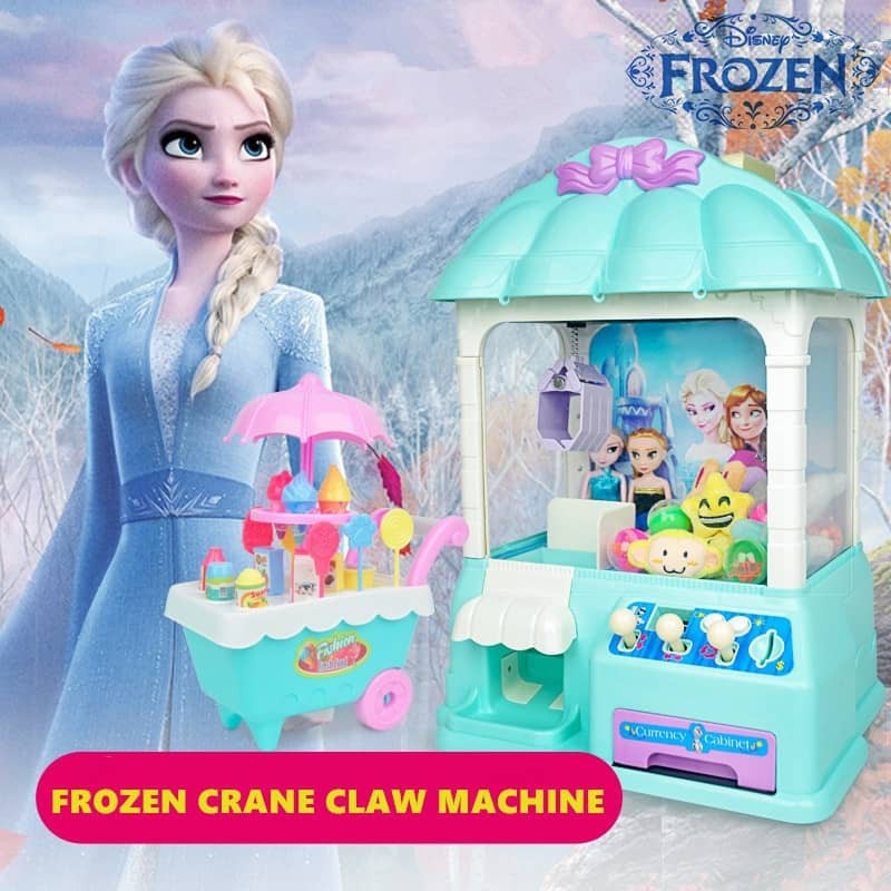 New Disney Frozen Mini Crane Claw Machine for Kids