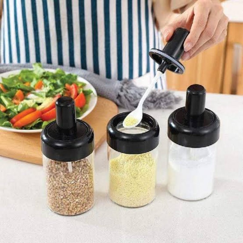New Stylish 360 Spice Rotating Organizer With Bottles