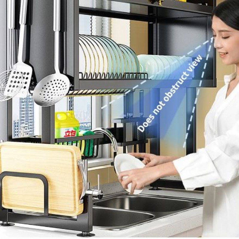 Buy New Kitchen Storage Dish Rack With Cabinet