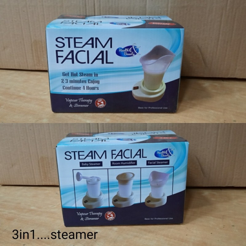New Three In One Facial Steamer