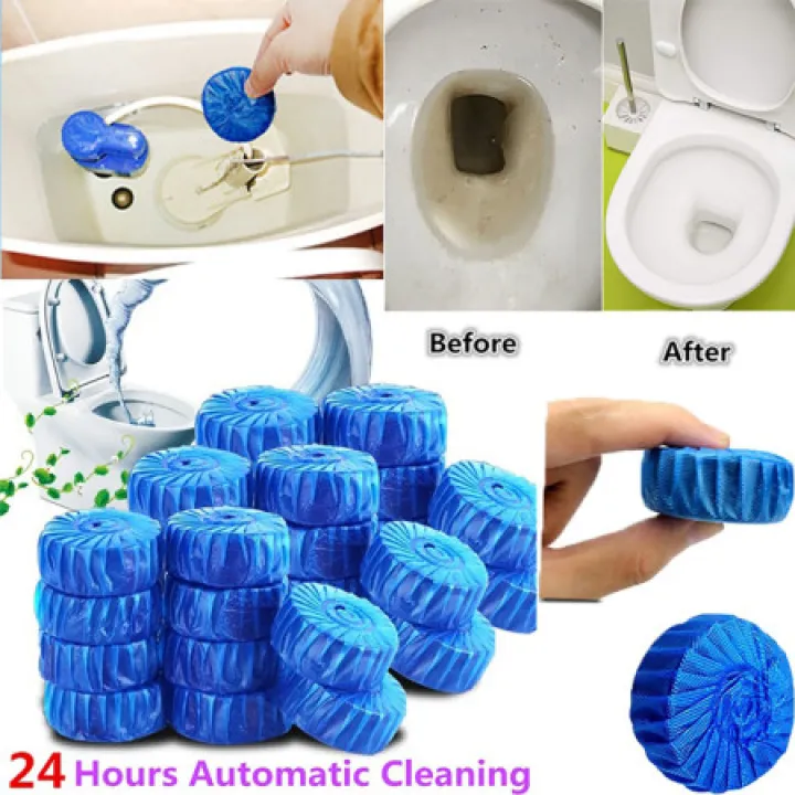 Pack of 10 New Toilet Bowl Cleaning Effervescent Tablet Wash Toilet Cleaner Washing Tablet-