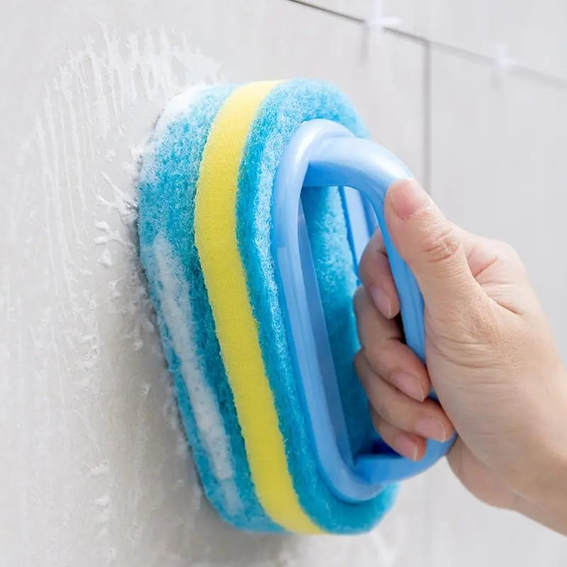 Handle Cleaning Sponge Brush