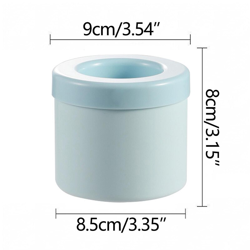 New Silicone Ice Cube Maker Ice Bucket Cup Mold