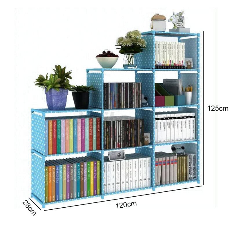 DIY Multipurpose Bookshelf Steel Metal Storage Shelve