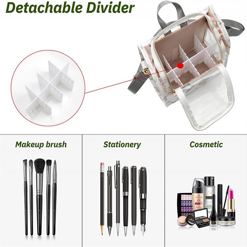 Makeup Organizer Toiletries Organizer With Shoulder Strap, Hanging Hook