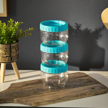 Seven Pcs Home Box Jar