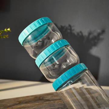 Seven Pcs Home Box Jar