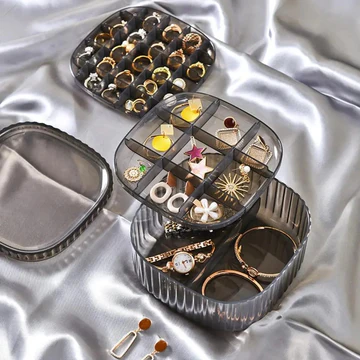 New Multi Compartment Jewelry Box