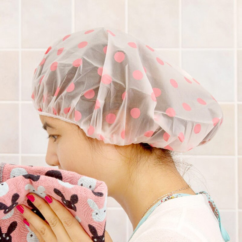 Reusable Waterproof Hair Shower Cap