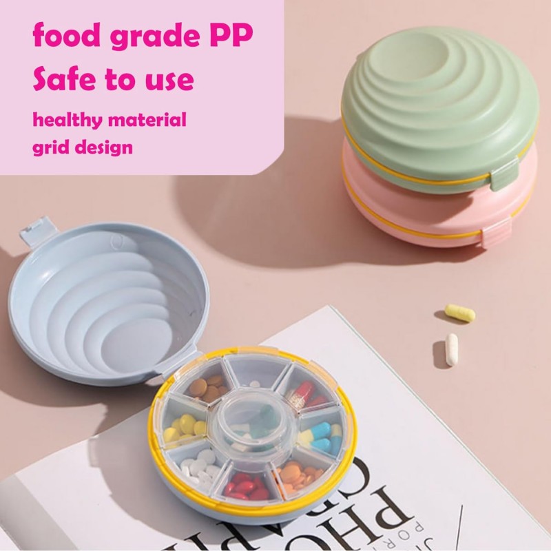 Portable Moisture-Proof Pill Box