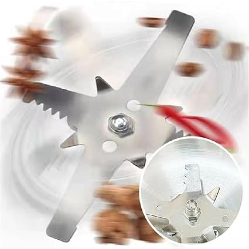 New 8-Blade Extreme Home Grinder