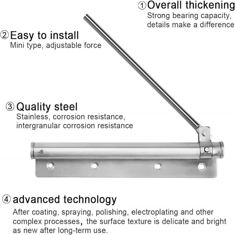 Durable Heavy Duty Door Closer