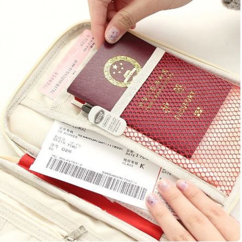 Passport Wallet Passport Holder Travel Pouch Multifunctional