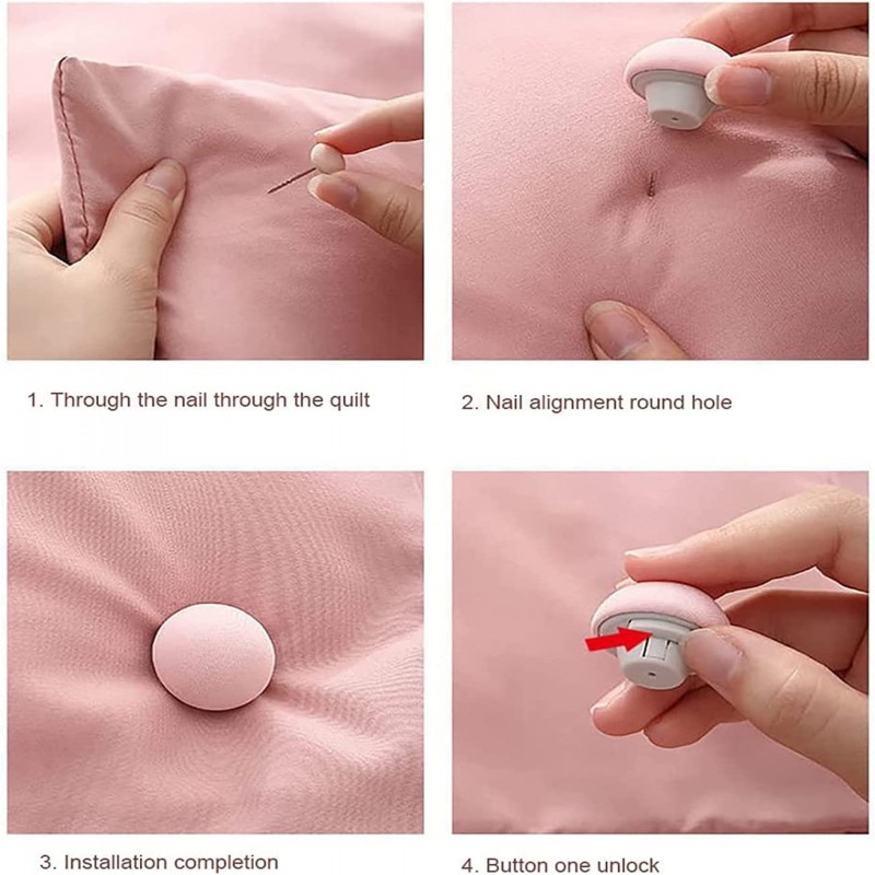 Pack Of 4 Quilt Fixing Clips Duvet Cover Fixing Pin For Bedding Accessories
