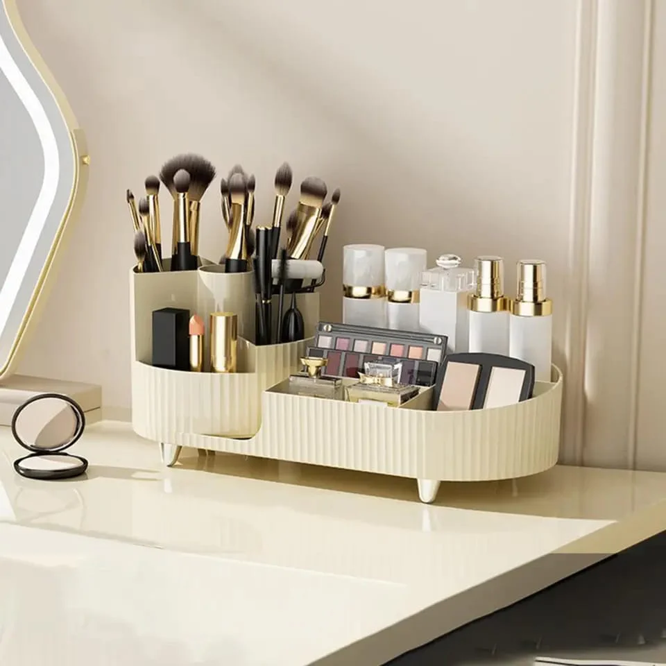 Glamour Beauty Organizer Rotating Makeup Display Storage Organizer