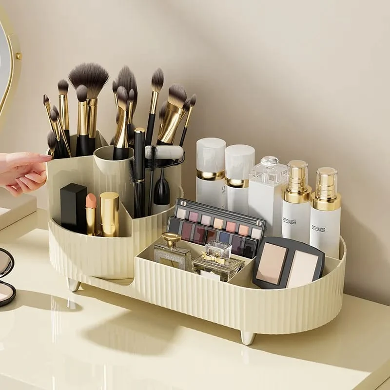 Glamour Beauty Organizer Rotating Makeup Display Storage Organizer