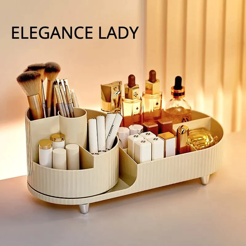 Glamour Beauty Organizer Rotating Makeup Display Storage Organizer