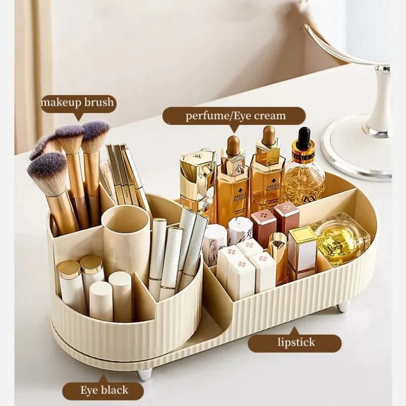 Glamour Beauty Organizer Rotating Makeup Display Storage Organizer