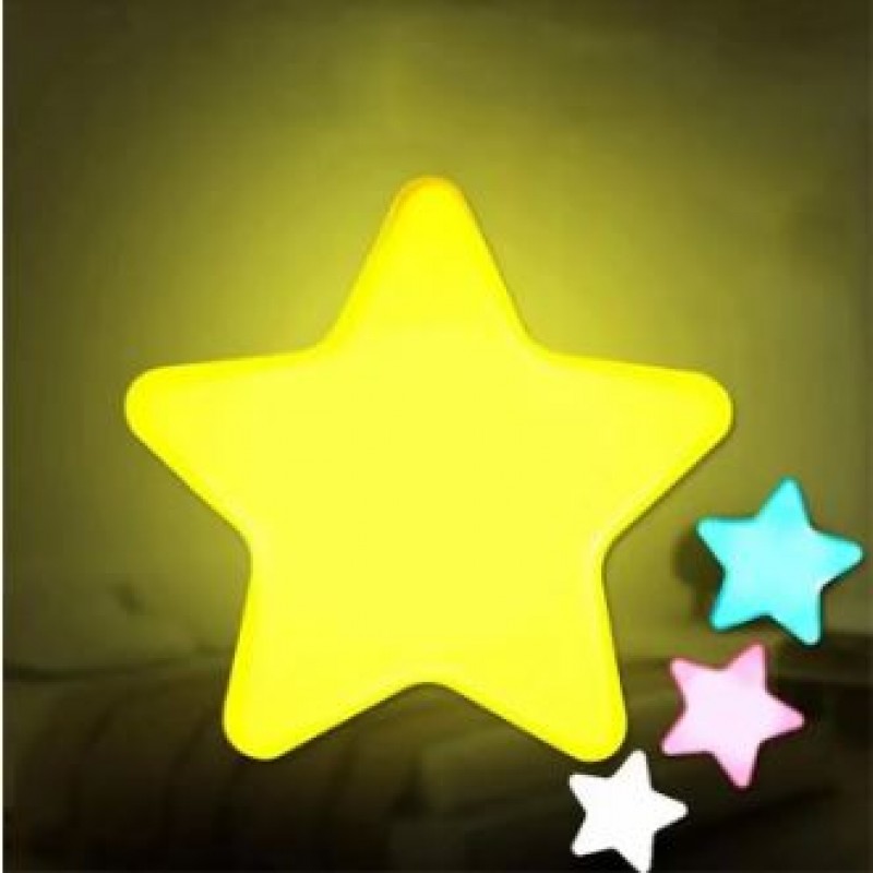 Led Night Lamp Light With Sensor (Random Colors)