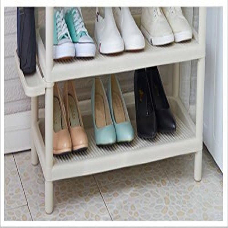 Plastic Shoe Storage Rack With Umbrella Stand