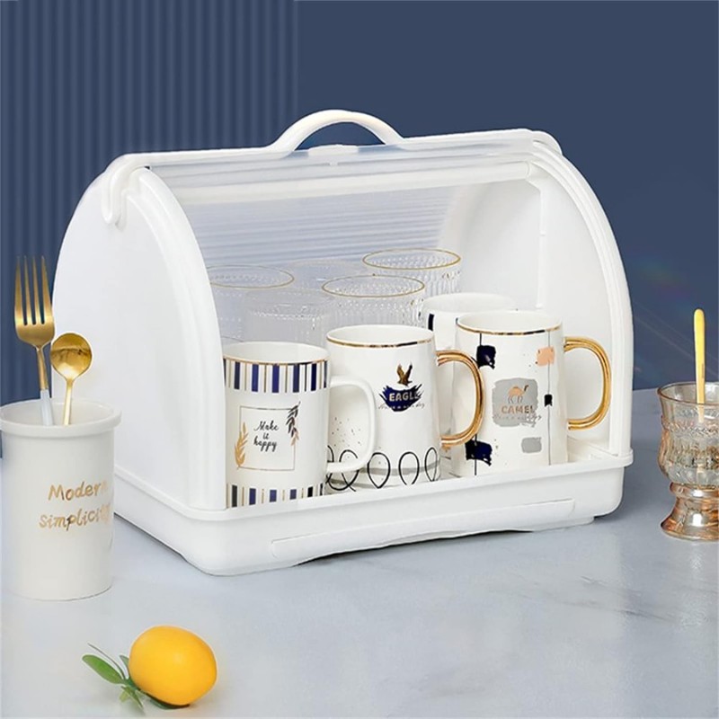 Countertop Dish Drying Rack Kitchen Tableware Drain Rack