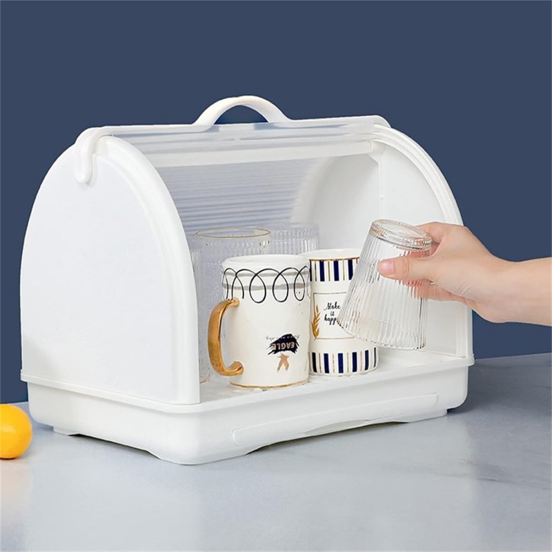 Countertop Dish Drying Rack Kitchen Tableware Drain Rack