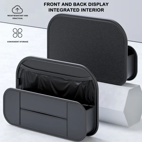 Multifunctional Car Backseat Organizer PU Leather
