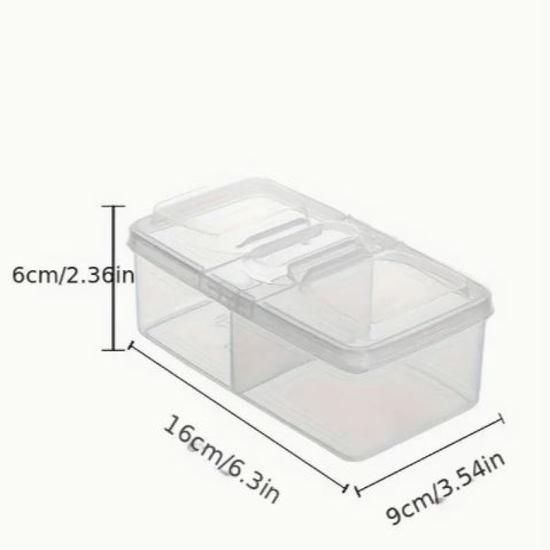 1pc Multi-Grid Large Storage Case, Kitchen Accessories