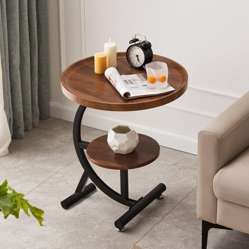 Multifunctional Sofa Side Table Living Room Corner Coffee Table