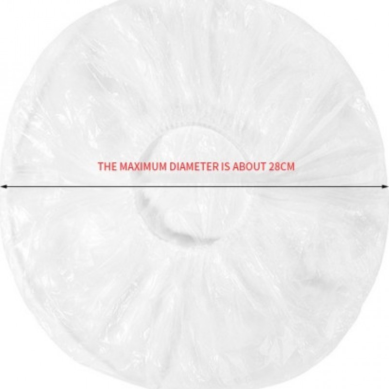Pack of 15 Pcs Disposable Plastic Film Food Storage Cover