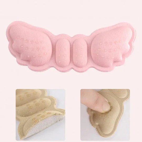 Pair Heel Liner Insole Butterfly Shape