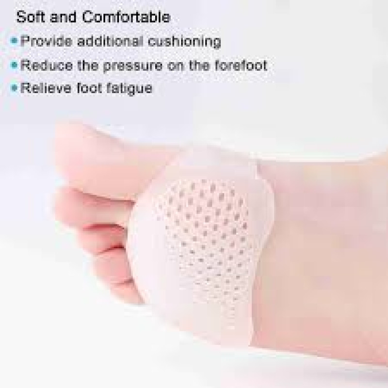Pair Comfortable Silicone Toe Finger Pads