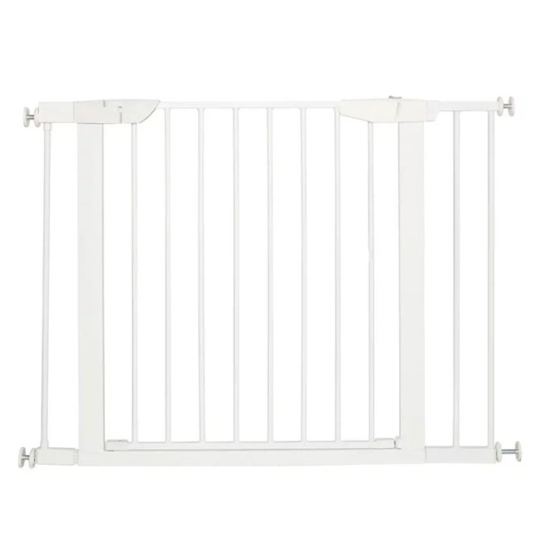Safety Gate/Stairs Care For Baby At 29.5 in (75 cm) tall, and from 29.5 in to 40.5 in (75 to 102.87 cm) wide with extensions