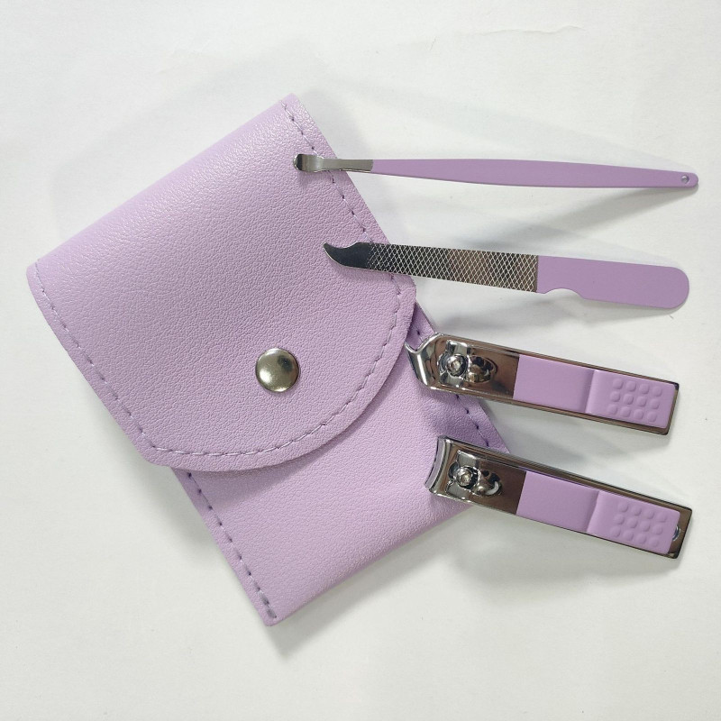Stainless Steel Nail Clipper Cutter 4pcs Set