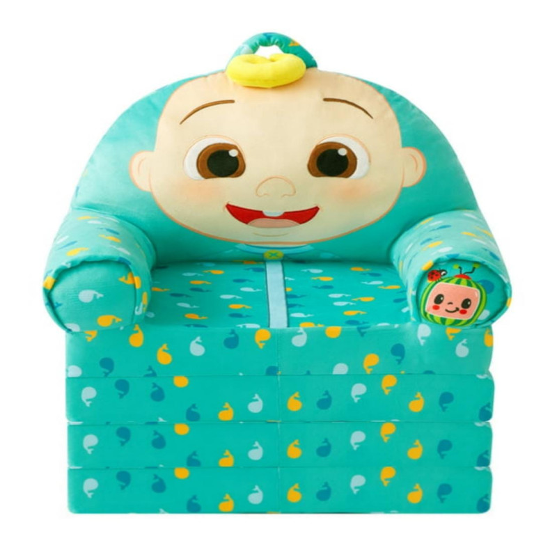 4 layers Kids Folding Sofa Cum Bed Cocomelon JJ Character