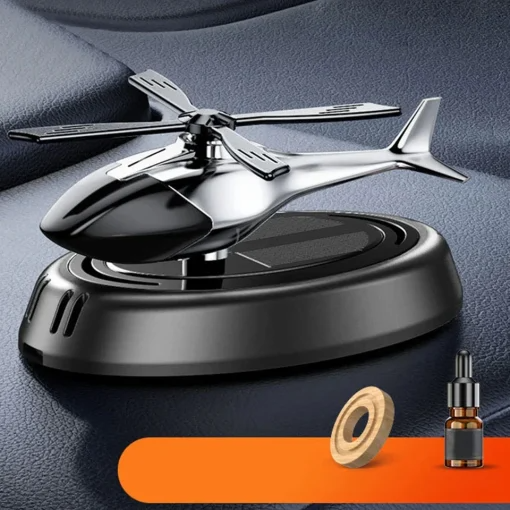 New Solar Helicopter Car Air Freshener