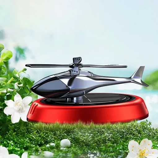 New Solar Helicopter Car Air Freshener