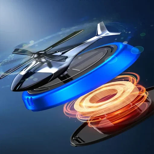New Solar Helicopter Car Air Freshener