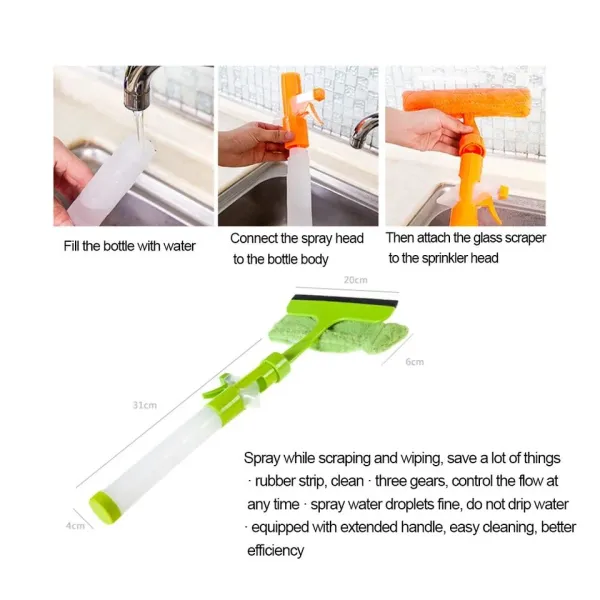 Fiber Spray Wiper