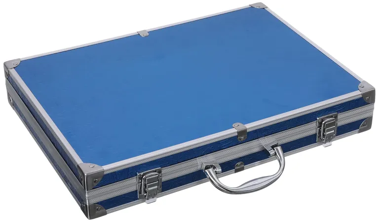 12 Pieces Stainless Steel Knife Set with Briefcase Silver