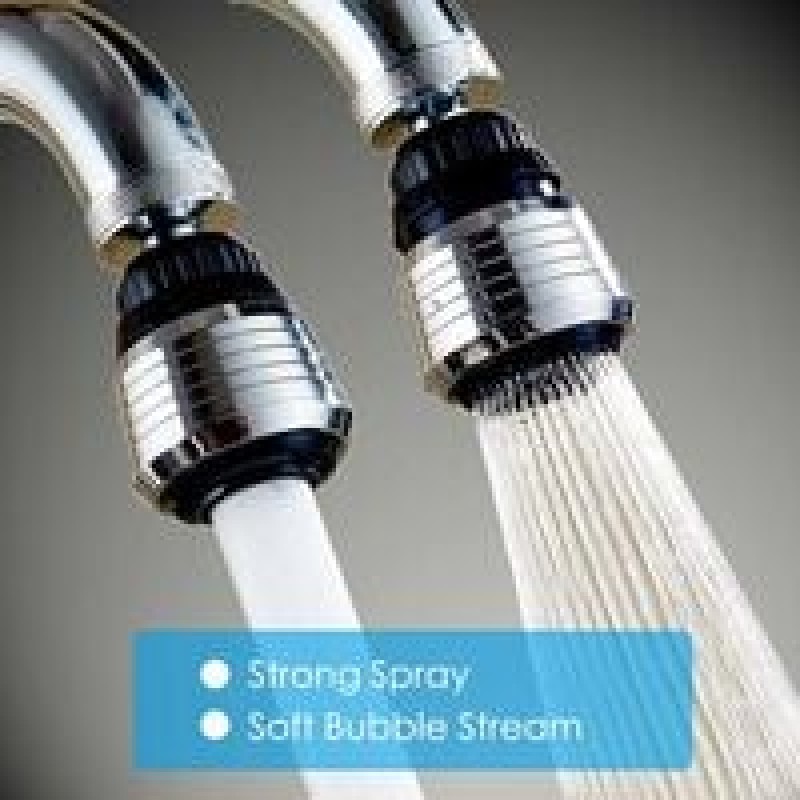 Rotate Swivel Water Saving Tap Aerator Diffuser Faucet Nozzle Filter Adapter