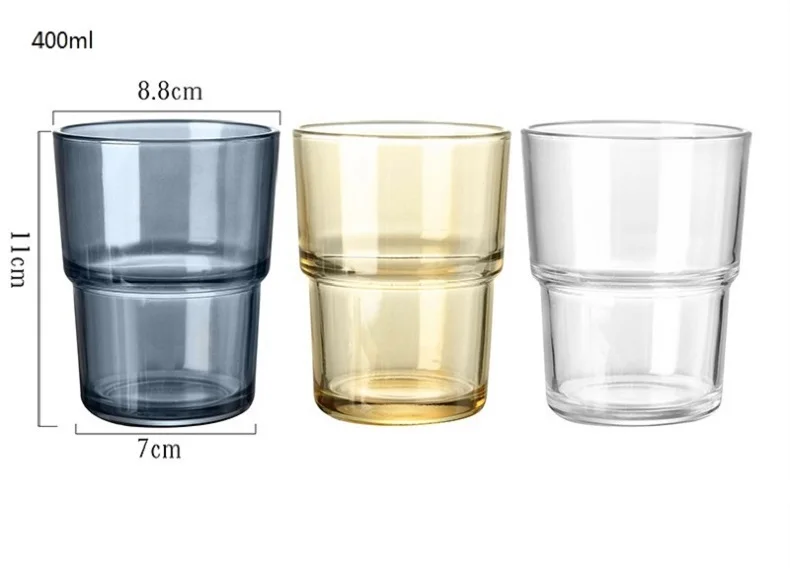 New Creative Straw Glass Mug with Glass Straw and Protective Leather Sleeve 450ml