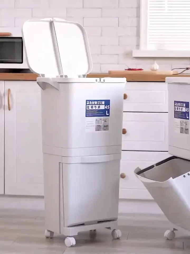 Kitchen Big Trash Trolley