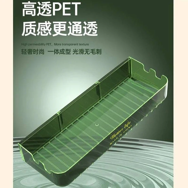 Wall Mounted Transparent Shelf