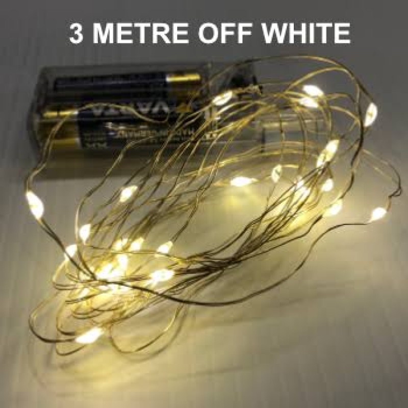 30 Led Wire Light Battery Operated Home Decoration Light - Water Proof Led Light 10 Ft In Length