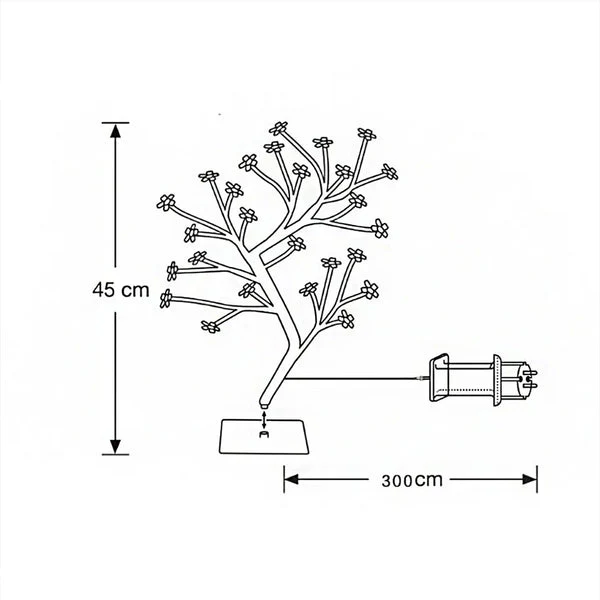 Cherry Blossom Lamp.